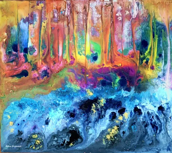 Fiery Forest and Sapphire Surge